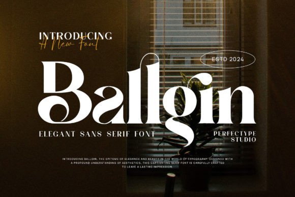 Ballgin: The Font That Boosted My Bakery’s Brand