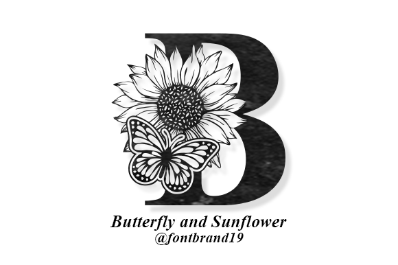 Butterfly and Sunflower: A Font for Elegant Branding