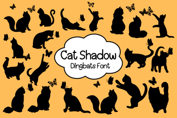 Cat Shadow: A Font That Adds Whiskers to Your Creations