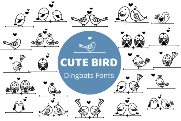 Cute Bird Font: A Design Essential for Campaigns