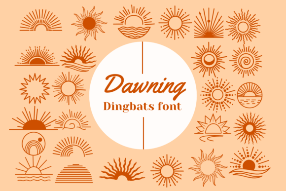 Dawning: A Sketchy Font for Creative Branding