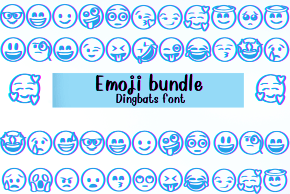Emoji Bundle: A Versatile Font for Editorial Design