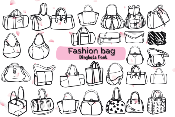 Fashion Bag: A Creative Font for Campaigns