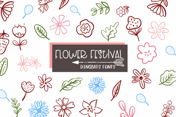 Flower Festival Font: A Beautiful Choice for Handmade Creations