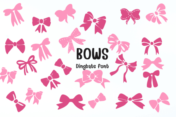 Font That Speaks Volumes: Bows for Branding and Creativity