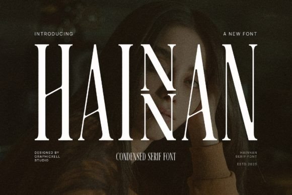 Hainnan: The Serif Font That Elevates Your Brand’s Visual Story