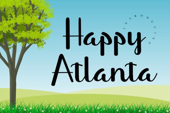 Happy Atlanta: The Font That Elevates Your Brand
