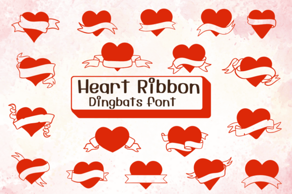 Heart Ribbon Font: A Powerful Tool for Creative Marketing