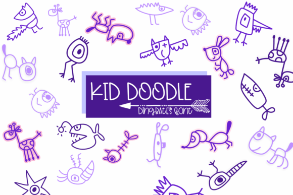 Kid Doodle: A Cute Font for Creative Craft Projects