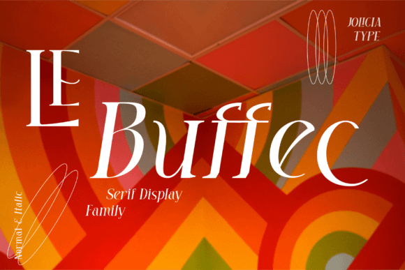 Le Buffec: A Delicate Serif for Romantic Branding