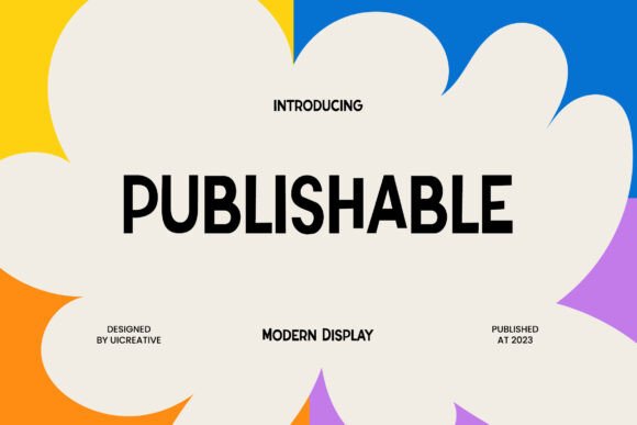 Publishable: A Versatile Sans Serif for Editorial Excellence