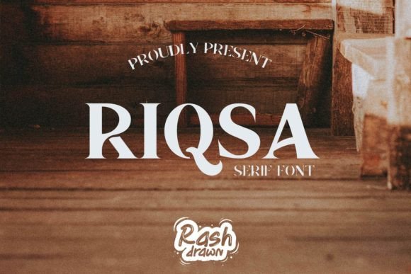 Riqsa: A Serif Font That Elevates Brand Campaigns