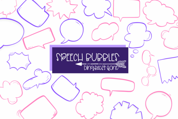 Speech Bubble: A Versatile Font for Creative Editorial Design