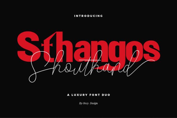 Sthangos Duo: A Serif Font for Sophisticated Digital Design