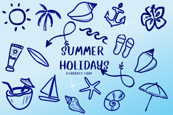 Summer Holidays: A Versatile Font for Creative Web Design