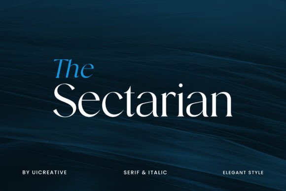 The Sectarian: A Serif Font for Modern Web Design
