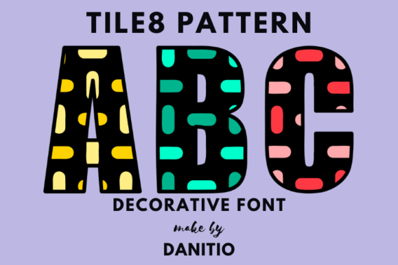 Tile8 Pattern: A Font That Elevates Your Brand