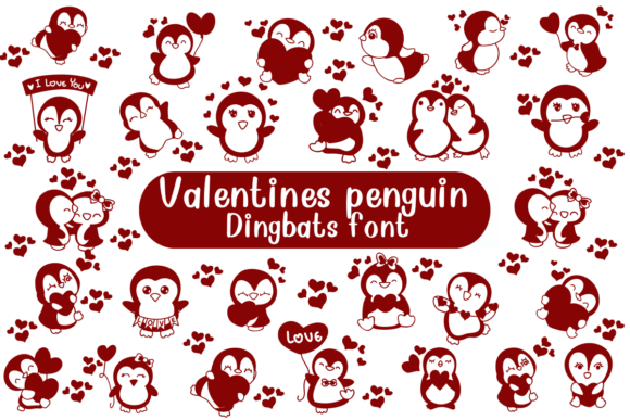 Valentine Penguin: A Font That Adds Heart to Branding